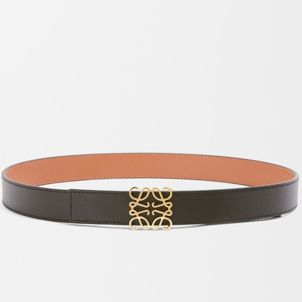 Loewe Reversible Anagram belt in smooth calfskin